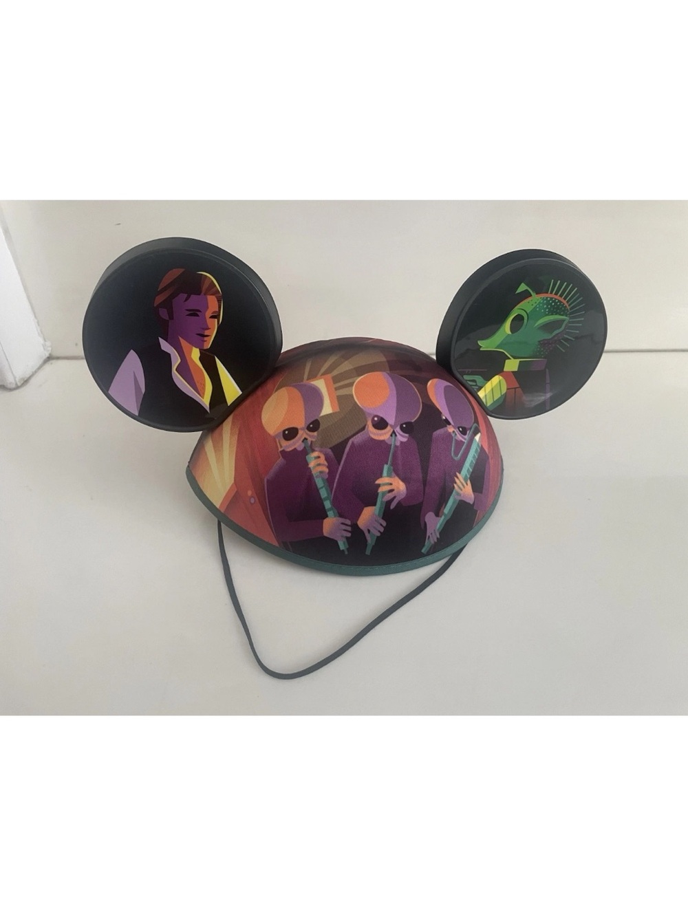 Disney Star Wars Alien Band Mickey Ears Headband - Black, Purple, Green